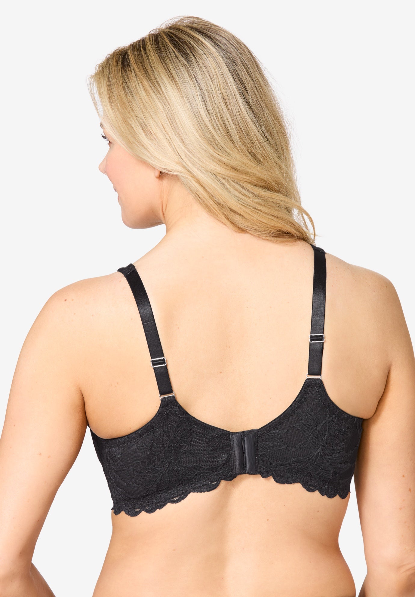 Leading Lady&reg; The Chloe Lace Band Molded Underwire T-Shirt Bra image number 1