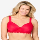 Leading Lady® The Chloe Lace Band Molded Underwire T-Shirt Bra image number null