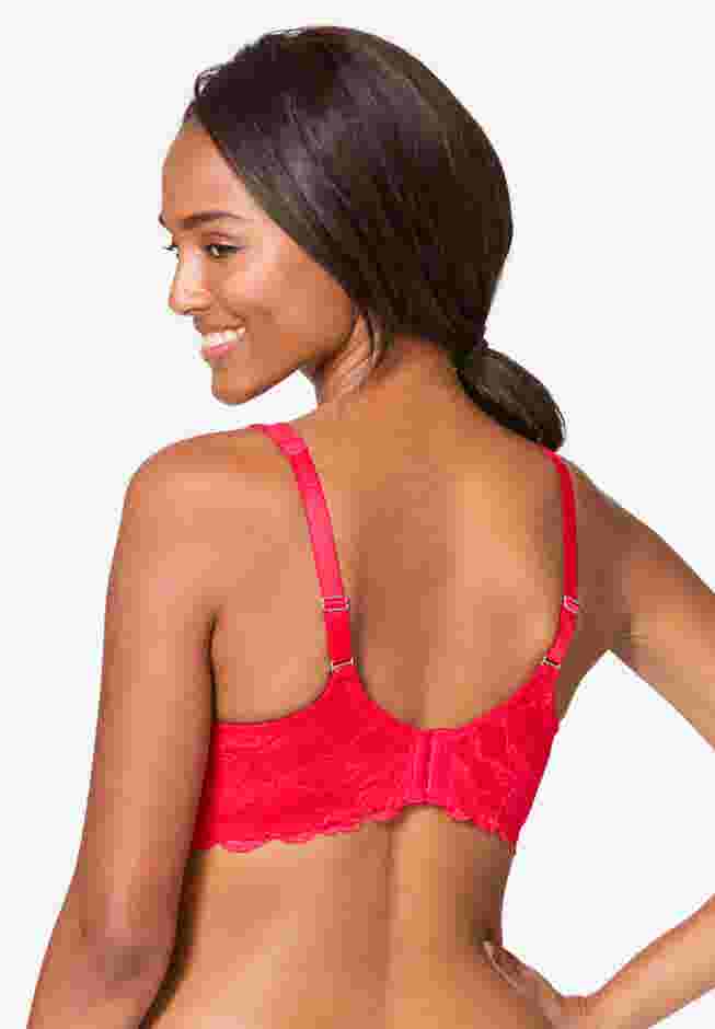 Leading Lady® The Zoey Lace Band Molded Wire Free T-Shirt Bra image number 1