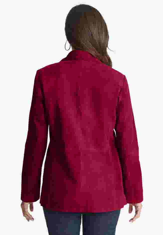Suede Blazer image number 1