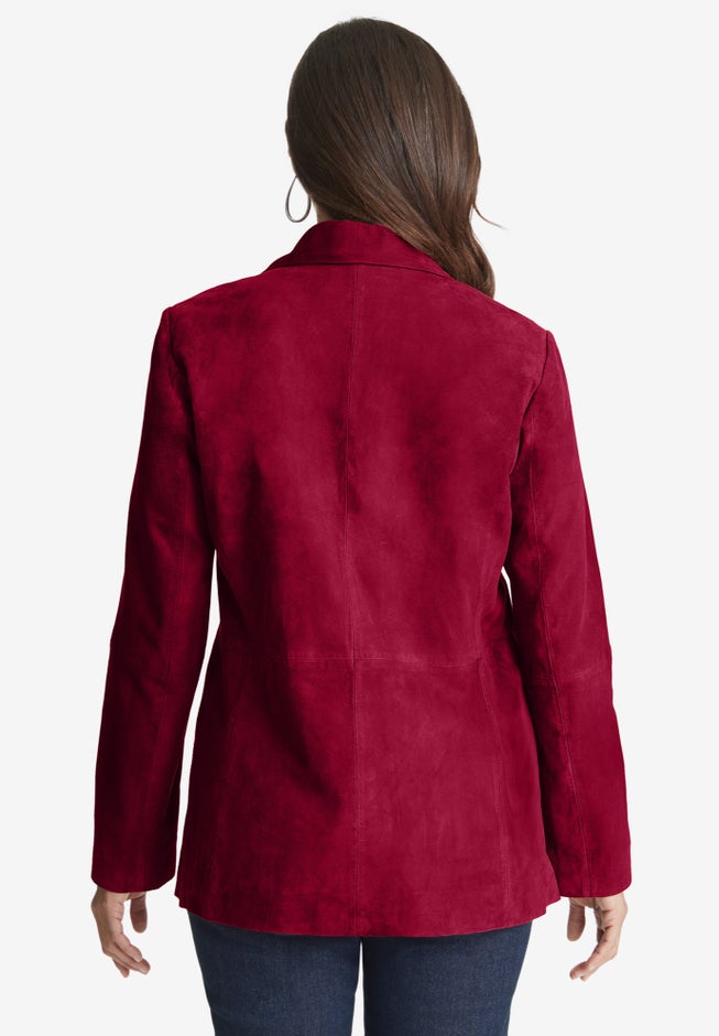 Suede Blazer image number 1