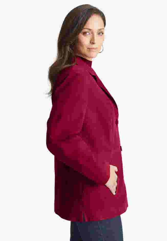 Suede Blazer image number 2