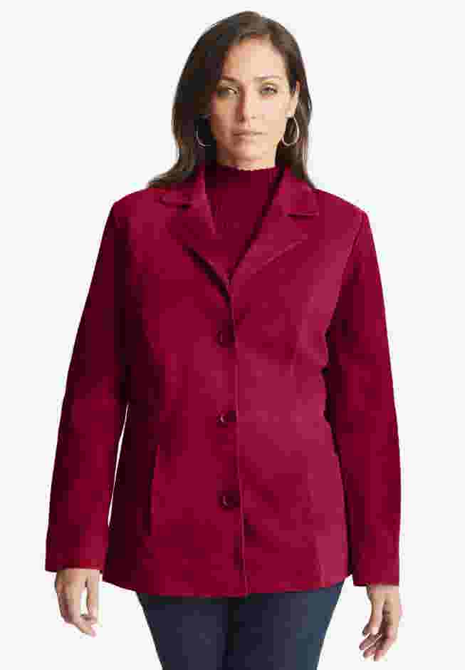 Suede Blazer image number 3