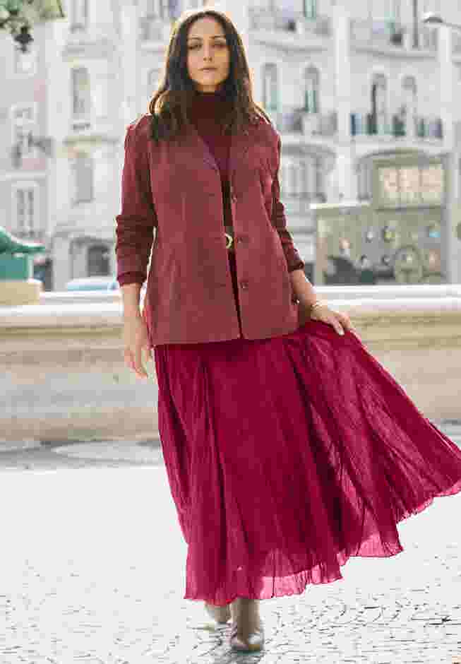 Suede Blazer image number 4