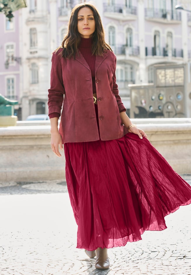 Suede Blazer image number 0