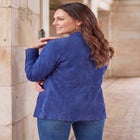 Suede Blazer image number null