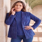 Suede Blazer image number null