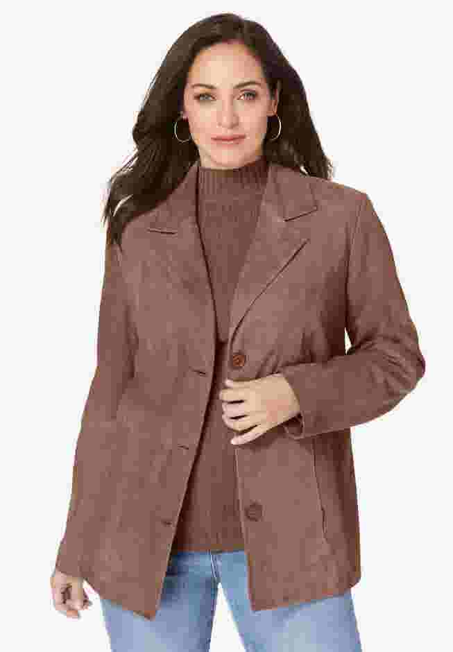 Suede Blazer image number 0