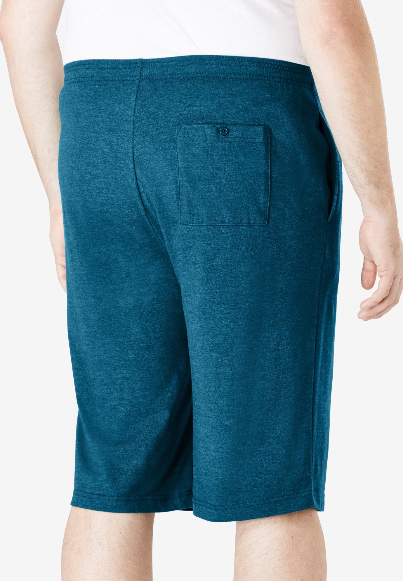 Lightweight Longer Length Jersey Shorts image number 1