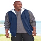 Thermal-Lined Fleece Vest image number null
