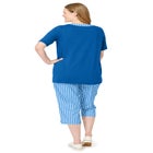 2-Piece Tunic Capri Set image number null