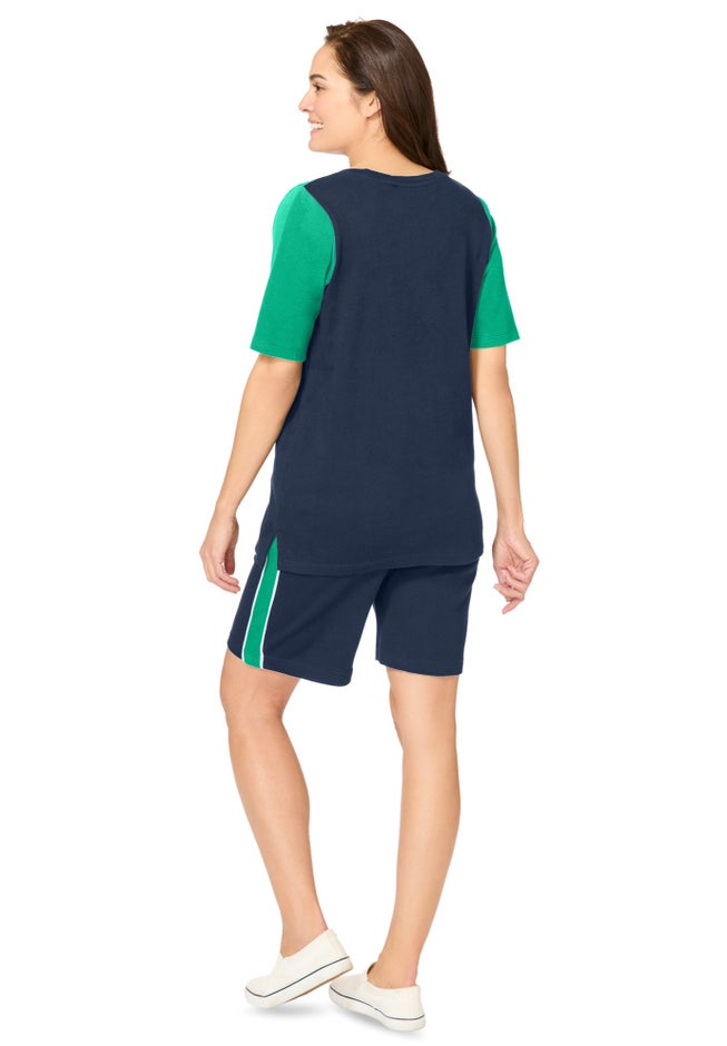 2-Piece Short-Sleeve Set image number null