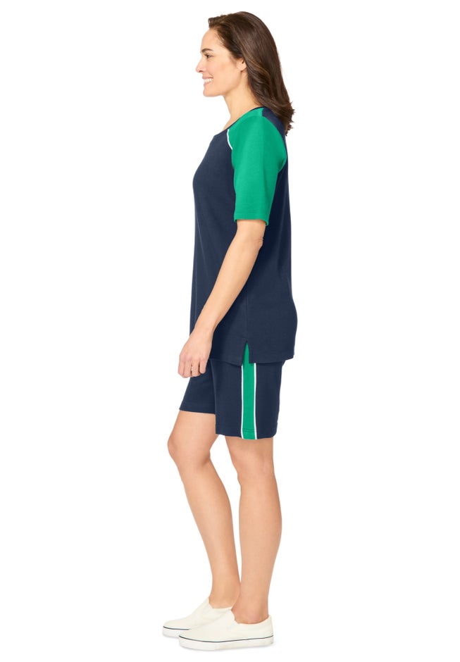 2-Piece Short-Sleeve Set image number null