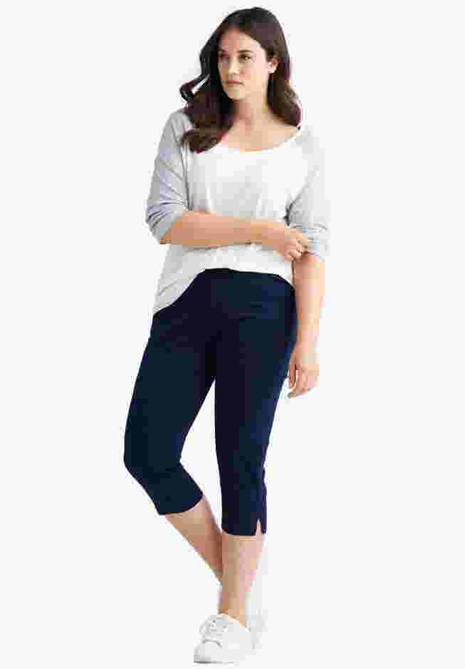 Colorblock 3/4 Sleeve Tee image number 2