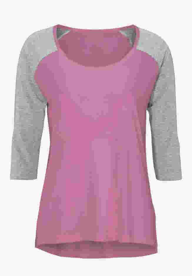 Colorblock 3/4 Sleeve Tee image number 0