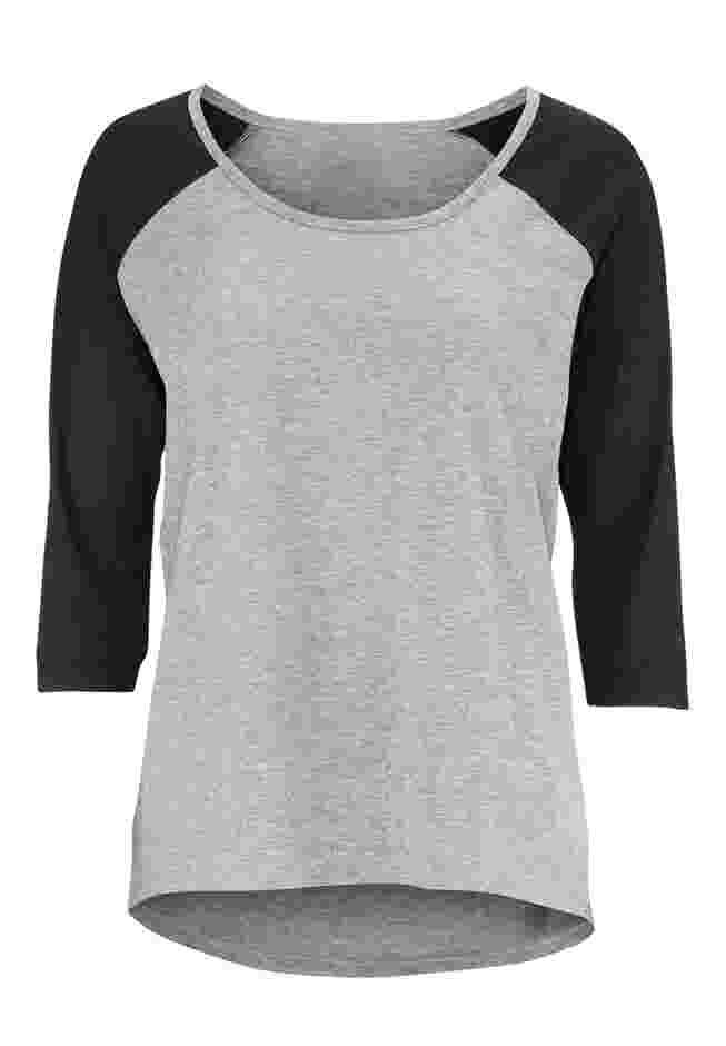 Colorblock 3/4 Sleeve Tee image number 0