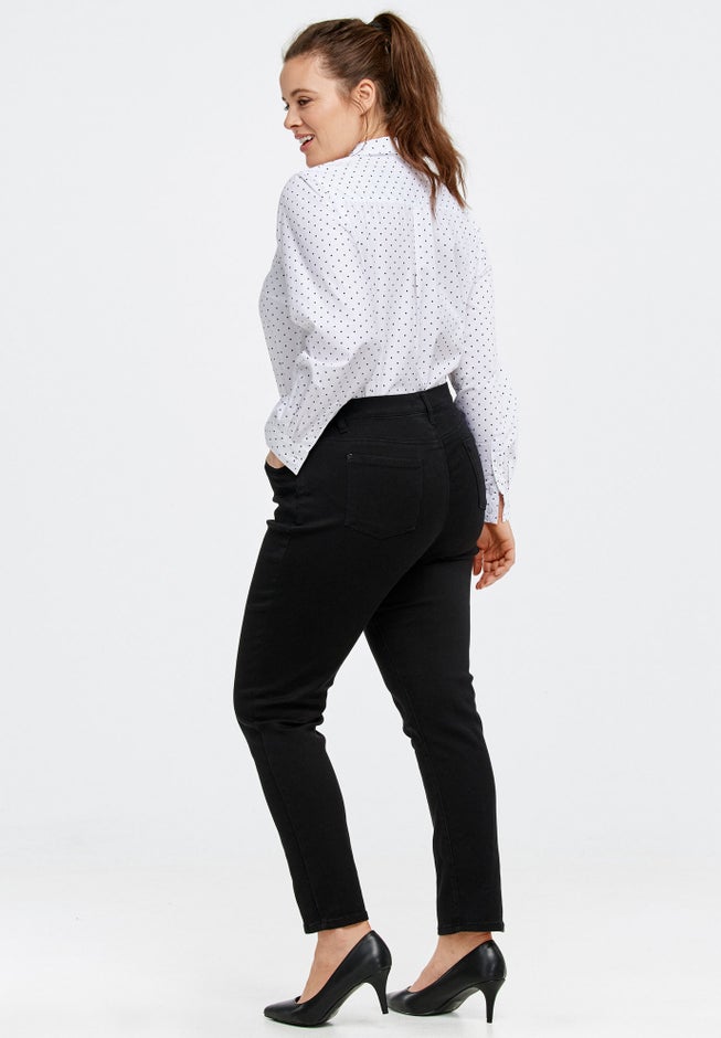 High-Waist Skinny Jeans image number 2