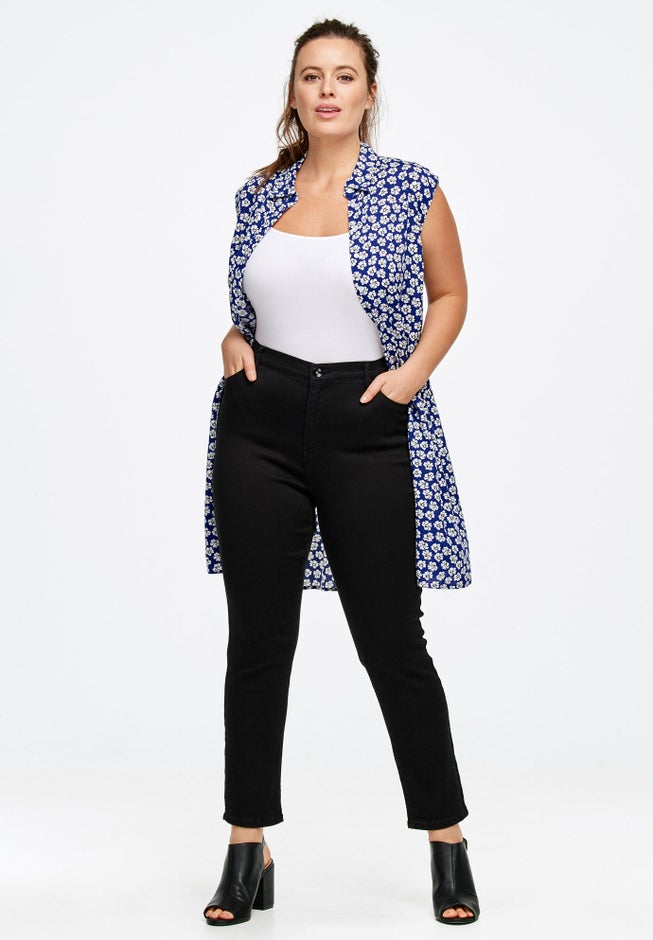 High-Waist Skinny Jeans image number 0