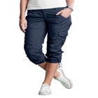 Stretch Cargo Capris by ellos® image number null