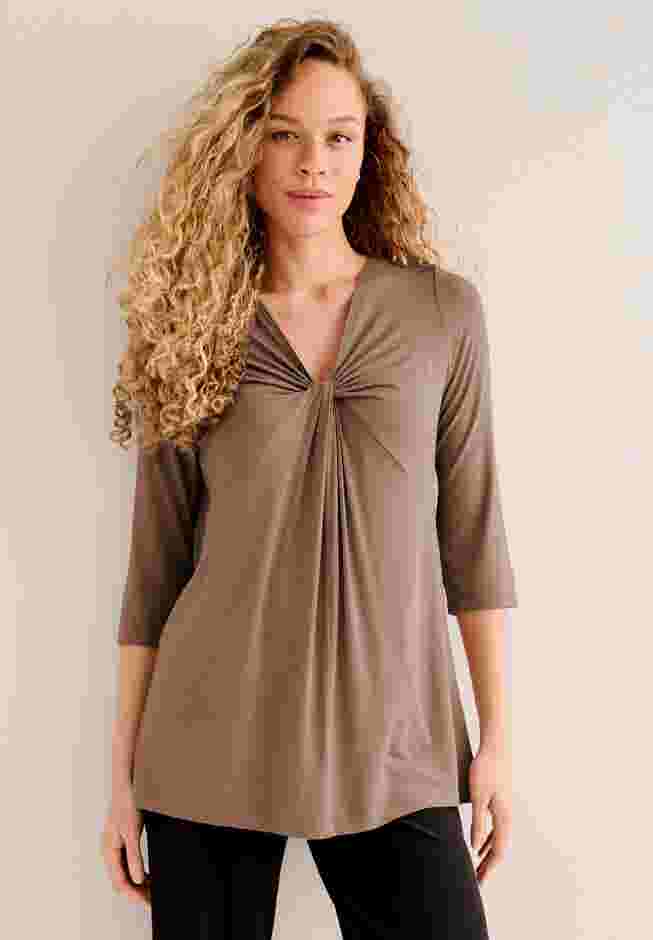 Twisted Knot-Front Tunic image number 0
