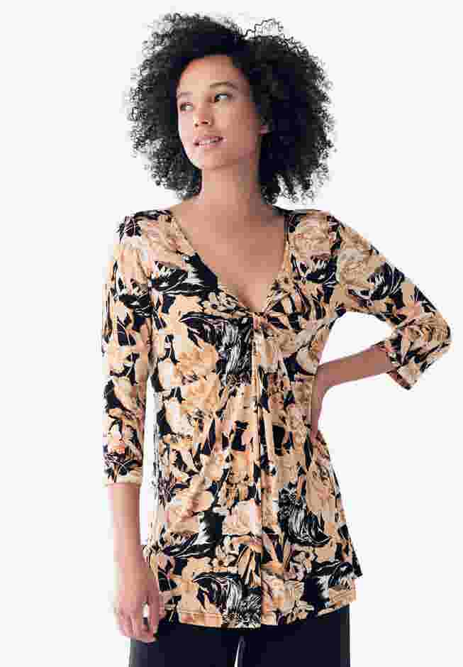 Twisted Knot-Front Tunic image number 0