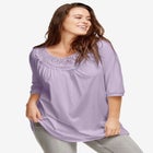 Crochet Trim Tunic image number null