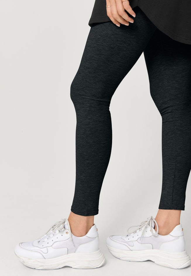 Cotton Spandex Full Length Leggings image number 1