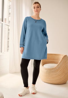 French Terry Tunic Dress