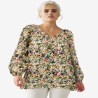 Tie Neck Peasant Tunic image number null