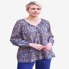 Tie Neck Peasant Tunic image number null