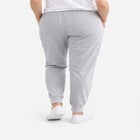 French Terry Drawstring Elastic Waistband Jogger image number 1