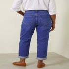Mid-Rise Stretch 5-Pocket Relaxed Fit Boyfriend Jeans image number 1