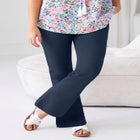 Stretch Chino Mid-rise Classic Bootcut Pants image number null