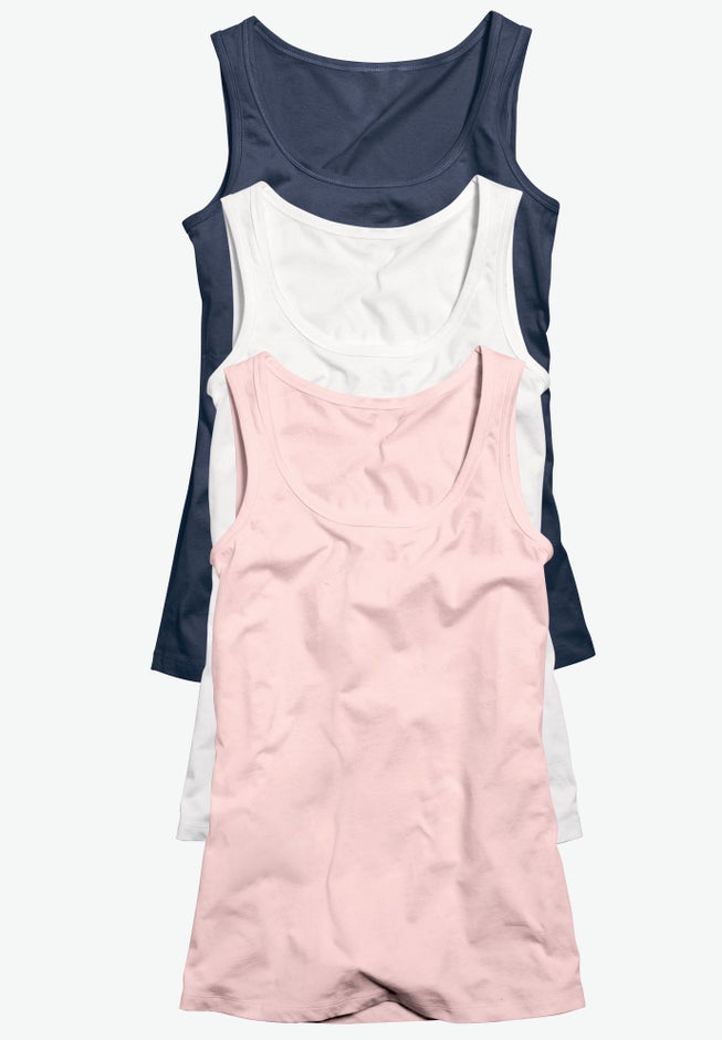 3-Pack Scoopneck Sleeveless Tank image number 2