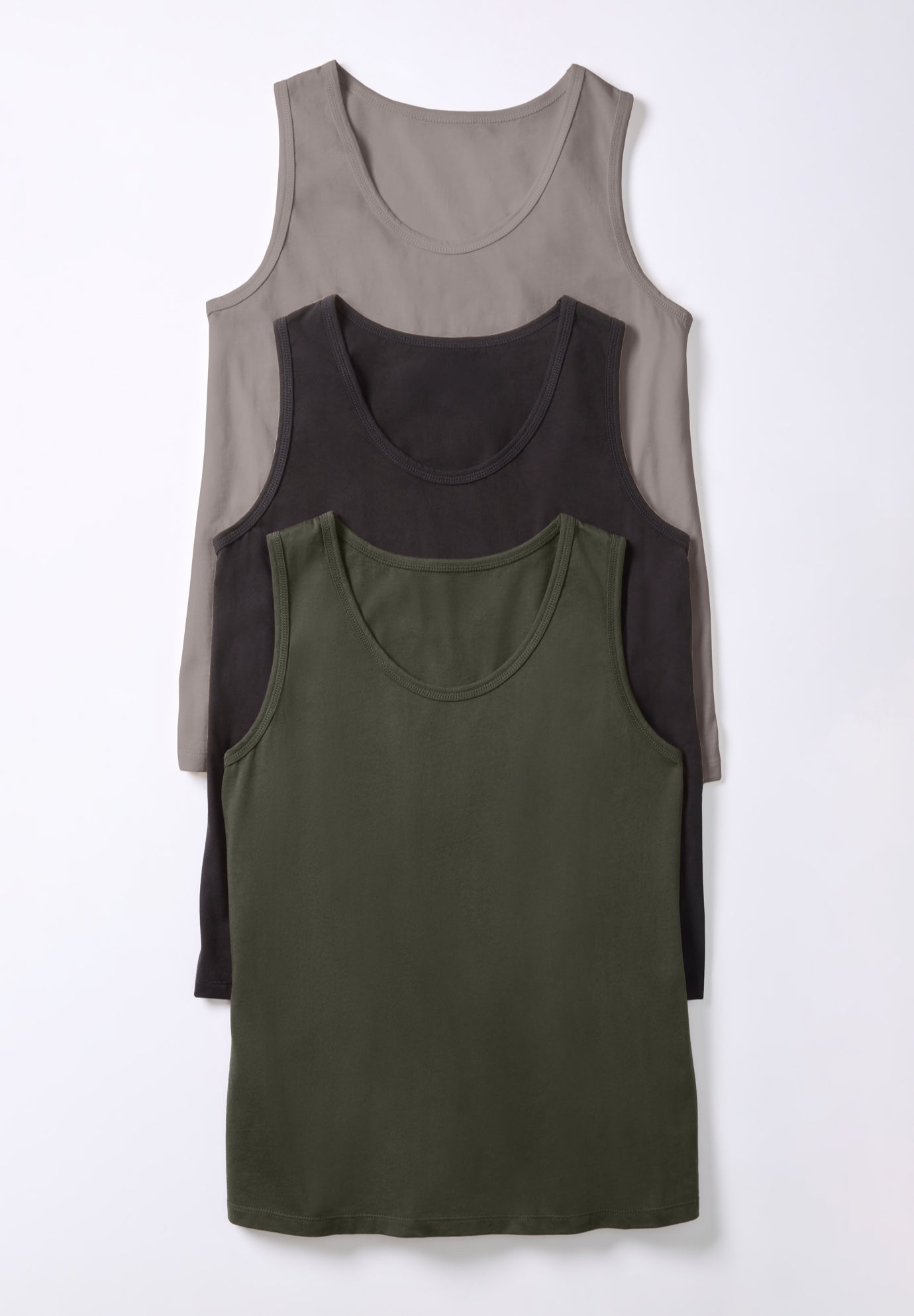 3-Pack Scoopneck Sleeveless Tank image number 0