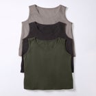 3-Pack Scoopneck Sleeveless Tank image number null