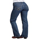 Stretch Mid-rise Bootcut Jeans image number 0
