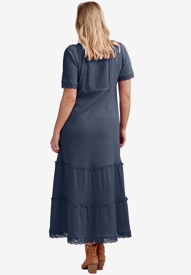 Gauze Maxi Dress image number 1