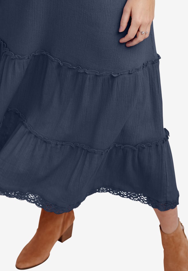 Gauze Maxi Dress image number 3