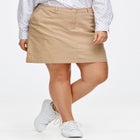 Stretch Chino Mid-rise Skort image number null