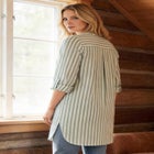 Breezy Cotton Henley Tunic image number null