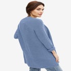 Open Front Waffle Cardigan image number null