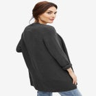 Open Front Waffle Cardigan image number null