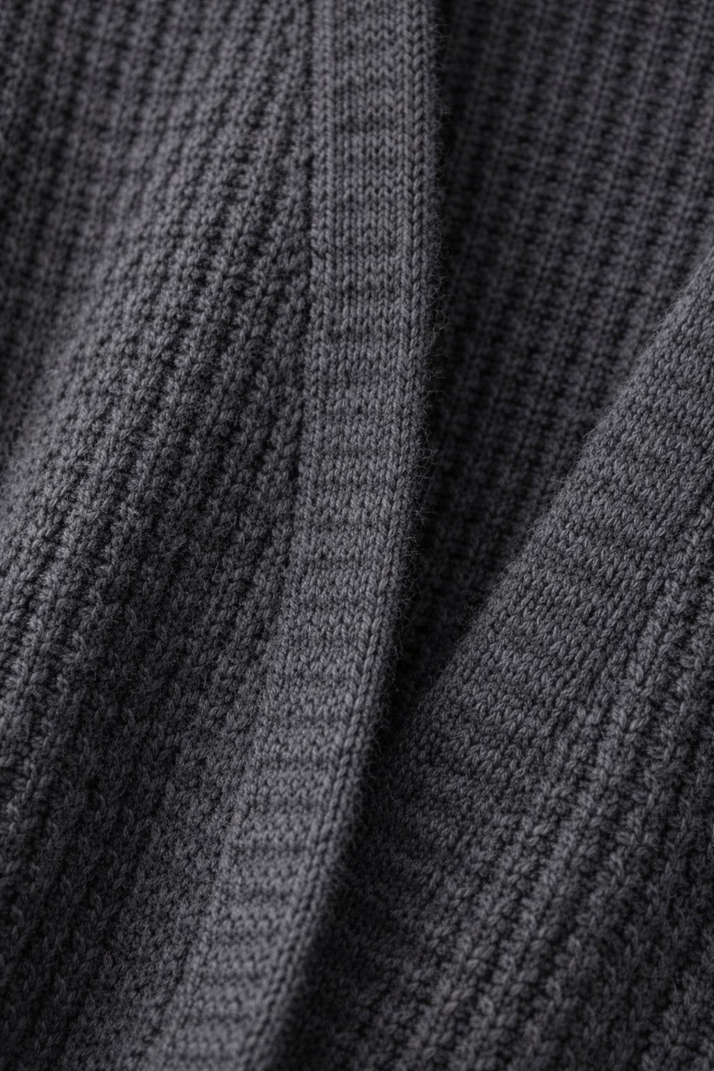 Open Front Long Ribbed Sleeve Waffle Cardigan image number 4