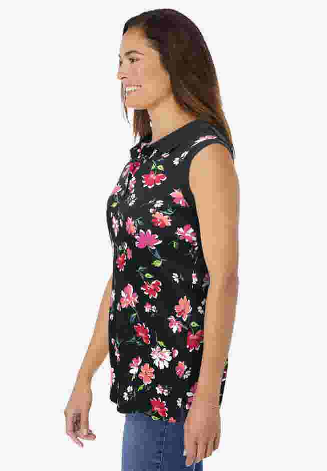Sleeveless Polo Tunic image number 2