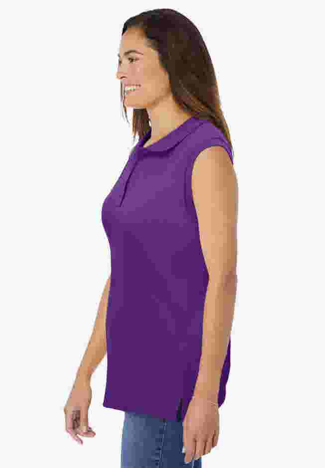 Sleeveless Polo Tunic image number 2