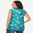 Sleeveless Polo Tunic image number null