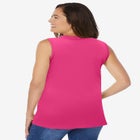 Sleeveless Polo Tunic image number null