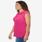Sleeveless Polo Tunic image number null