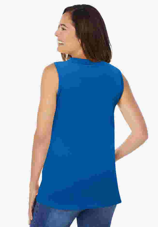 Sleeveless Polo Tunic image number 1